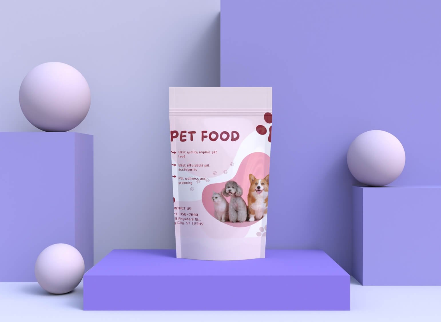 Pet food Pouch